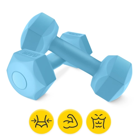 Bitumenes kézisúlyzó 2 x 0,5 kg