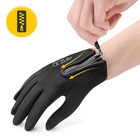 Termoaktív futókesztyű, S