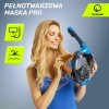 TSUNAMI PRO teljes arcú búvármaszk, S/M
