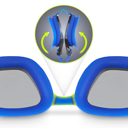 TSUNAMI úszószemüveg kék