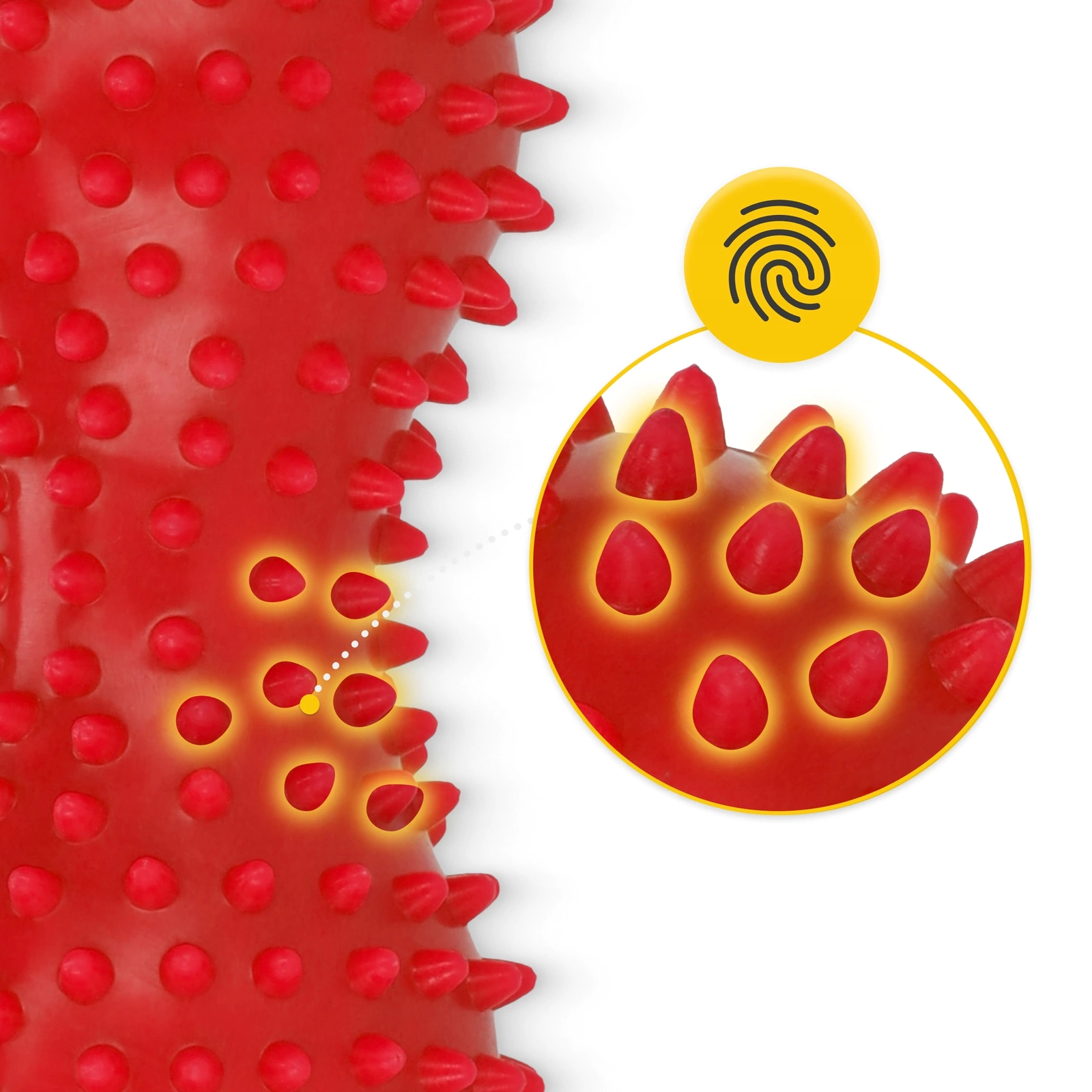 podwojna pileczka do masazu sensoryczna orzech antystresowa