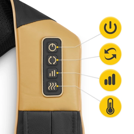 SHIATSU ULTRA+ nyak- és nyakmasszírozó, arany