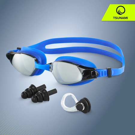 TSUNAMI úszószemüveg kék