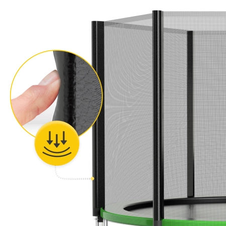 CLASSIC kerti gyerek trambulin, 312 cm, 10 láb