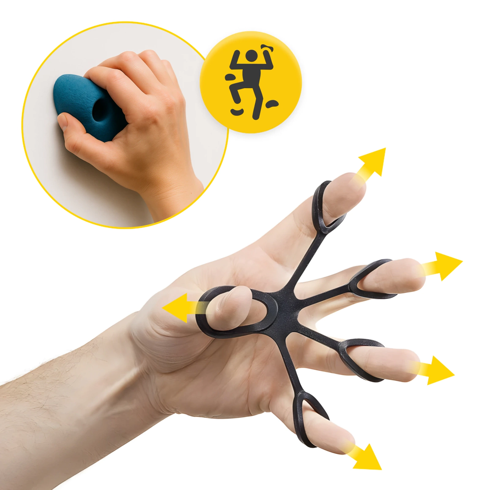 gumy do treningu palcow rehabilitacji rozne opory