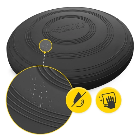 Sensomotoros párna MED+ 60 cm fekete