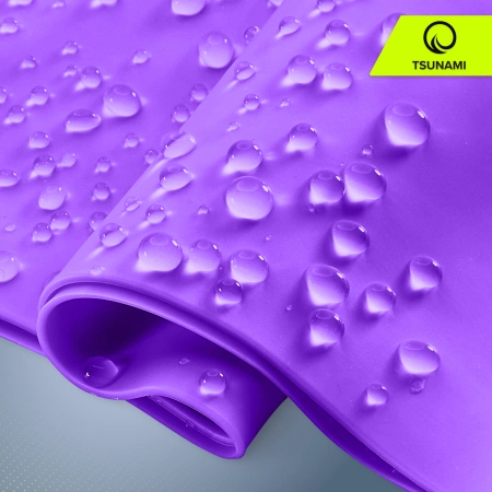 TSUNAMI unisex úszósapka, lila