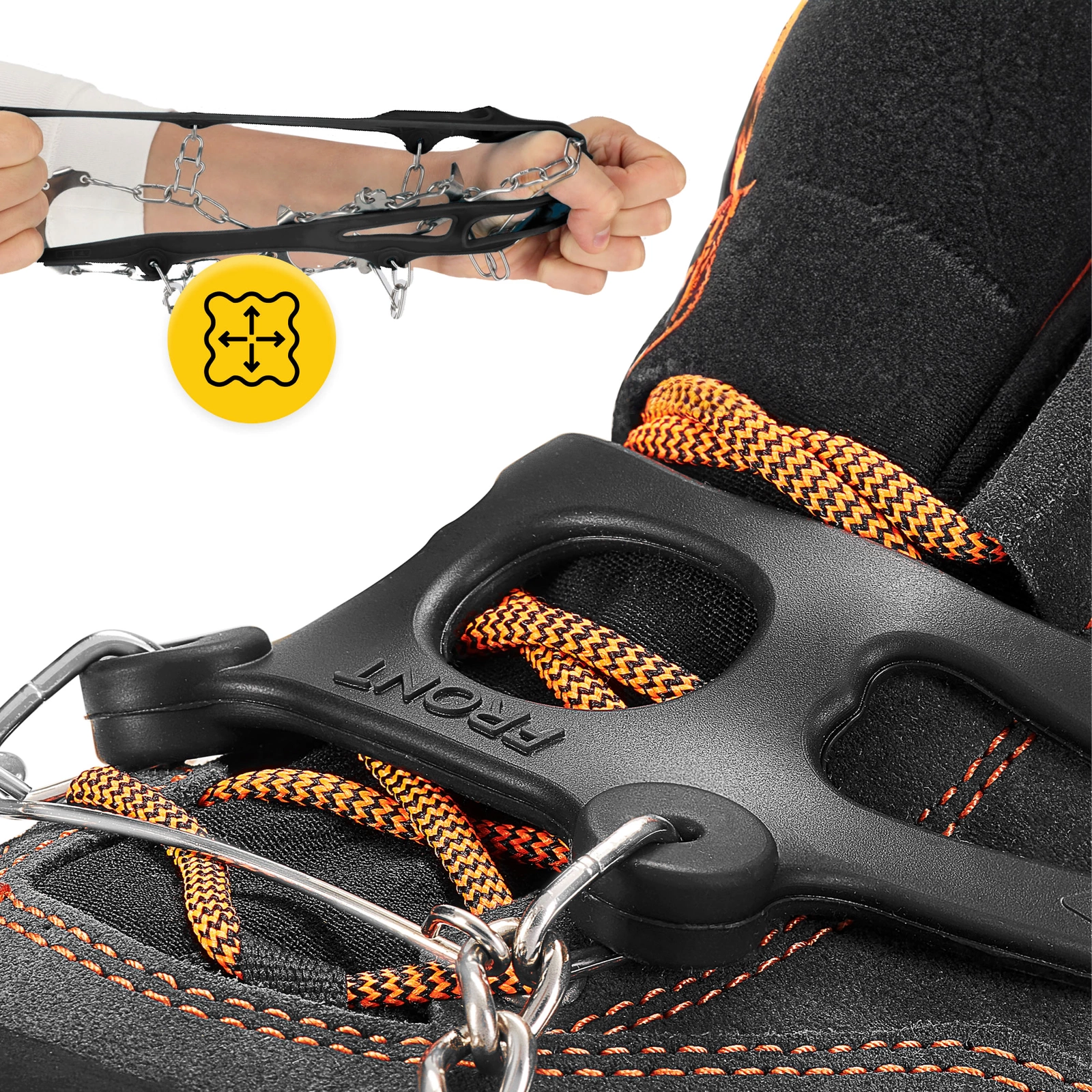 turystyczne raczki na buty turystyczne trekkingowe mountain goat