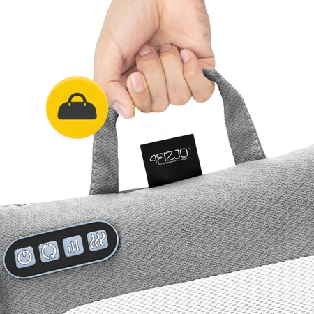 LITE melegíthető masszázspárna, szürke