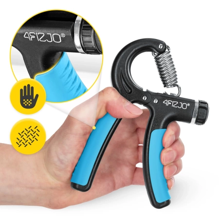 Állítható szilikon marokerősítő, kék