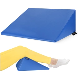 Rehabilitációs ékpárna, kék