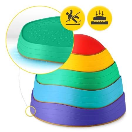 Érzékszervi kövek gyerekeknek, 5 darabos készlet