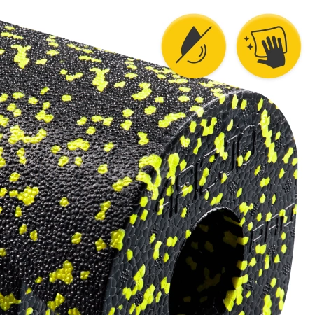 EPP habszivacs masszázshenger, 33 cm, sárga