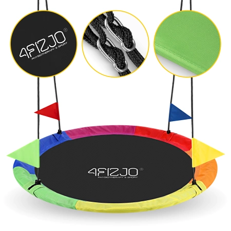 Kerti fészekhinta gyermekeknek, XXL, 120 cm