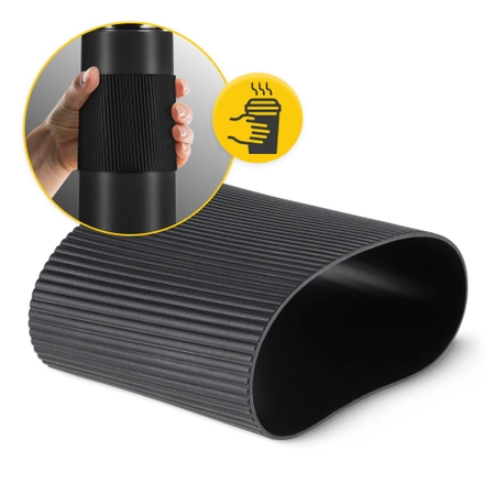 Termosz kávé- és teafőzéshez, 1 l, fekete