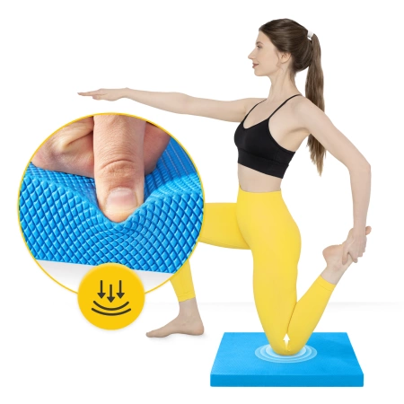 Balance Foam Pad egyensúlyozó szőnyeg, kék