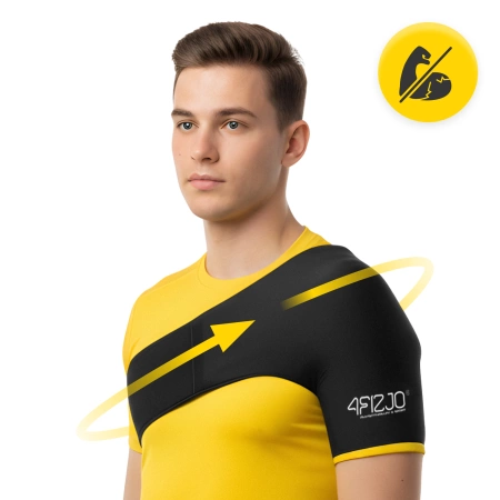 Rugalmas meleg és hideg gélkompresszió a vállra