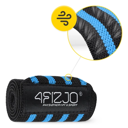 Csuklószorító, 2 db, kék