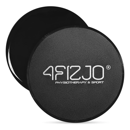 SLIDE csúszókorong edzéshez, 2 db, fekete