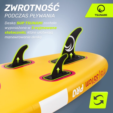 TSUNAMI PRO SUP deszka, 350 cm, T11