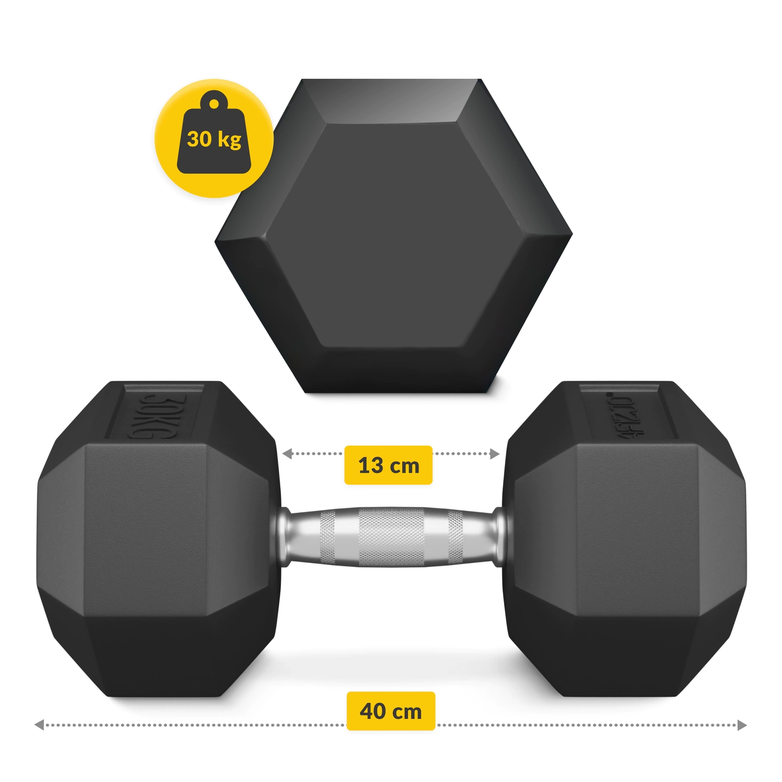 hantle stalowe do ćwiczeń siłowych