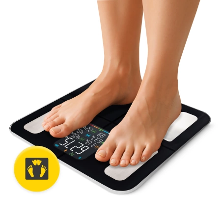 EVO elektronikus analitikus fürdőszobai mérlegek