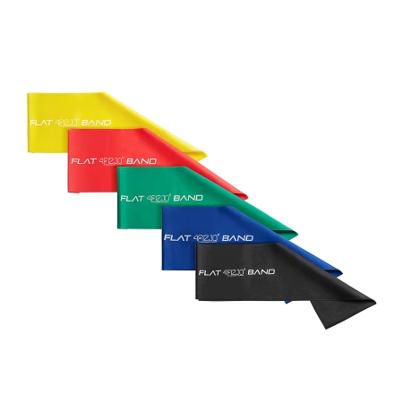 FLAT BAND rehabilitációs szalag készlet, 5 db, 2 m