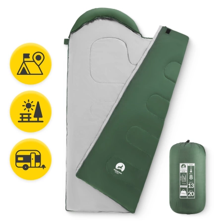 Mountain Goat STANDARD múmia alakú hálózsák, khaki