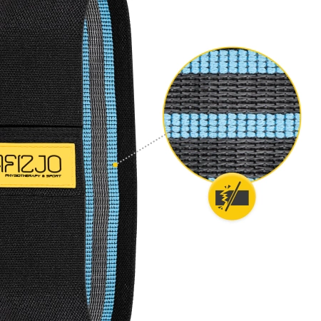 HIP BAND textil fitness gumiszalag, 15-20 kg