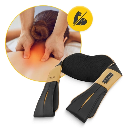 SHIATSU ULTRA+ nyak- és nyakmasszírozó, arany