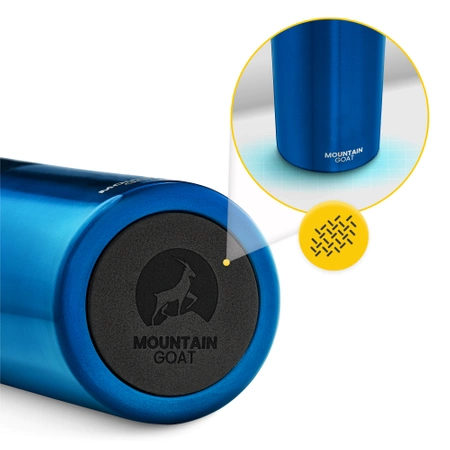 Mountain Goat TRAVEL termosz bögre, 400 ml, kék