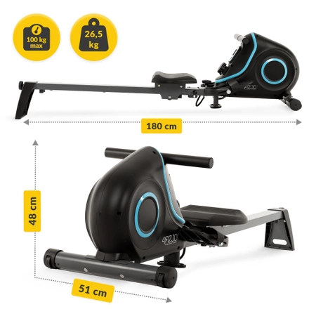 EVO+ mágnesfékes evezőpad