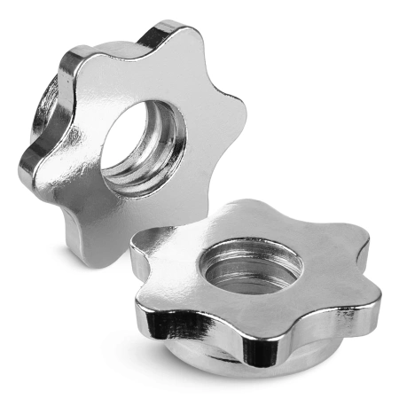 Fém csavaros bilincsek 25 mm-es nyakhoz, 2 db.