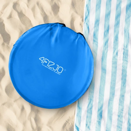 Összecsukható strandsátor, kék-piros
