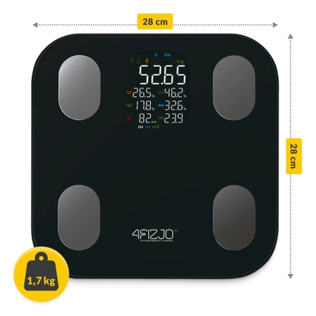 PRO analitikai elektronikus személymérleg