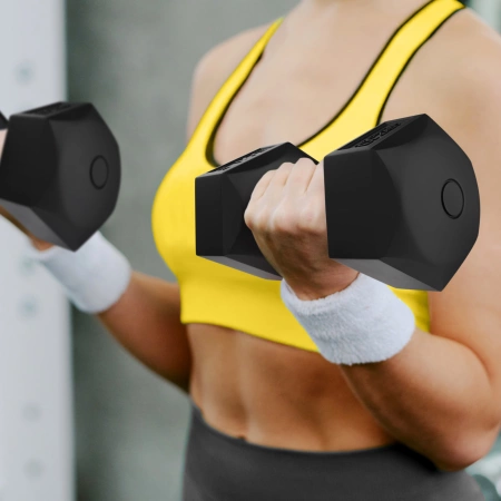 Bitumenes kézi súlyzó 2 x 5 kg