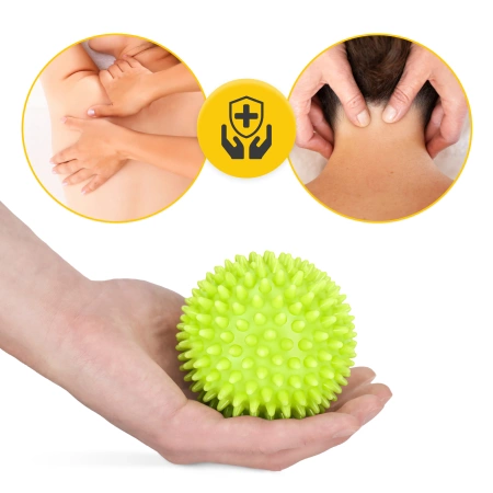 SPIKE+ tüskés masszázslabda, 9 cm