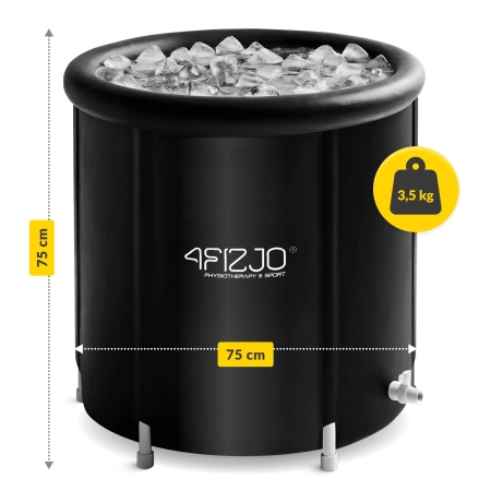 Hordozható jégkád