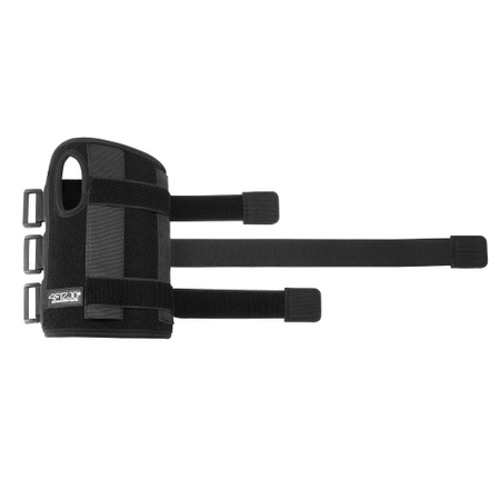 Merev sínnel ellátott csuklórögzítő bal kézre