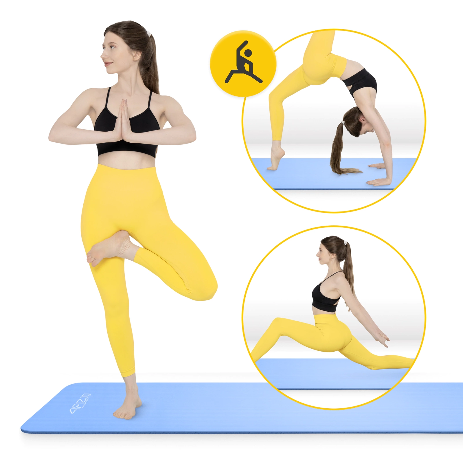 mata antypoślizgowa do ćwiczeń i fitnessu