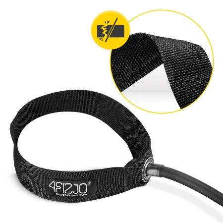 Expanderrel ellátott pilates edzőrúd, lila