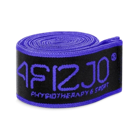 Fitness nyújtószalag, 90 cm, lila