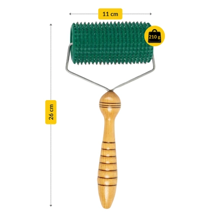 Lyapko 5,0 többtűs masszázshenger, nikkelmentes, zöld