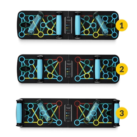 Összecsukható fekvőtámasz állvány