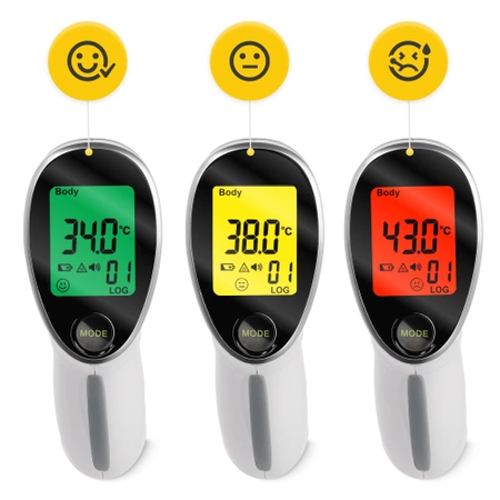 MED+ infravörös hőmérő érintésmentes méréshez