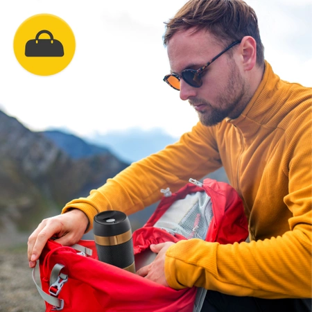 Mountain Goat TRAVEL termosz bögre, 400 ml, barna