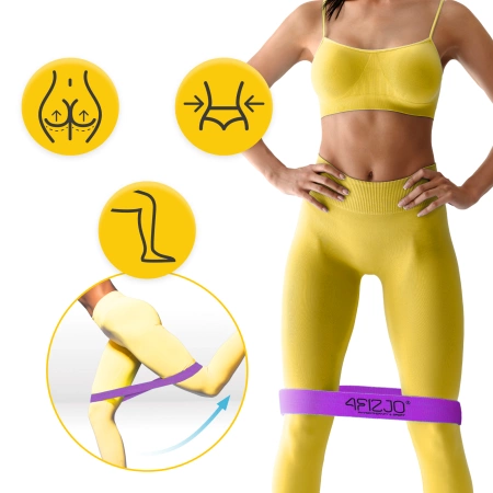 FLEX BAND textil fitness gumiszalag, 16-22 kg