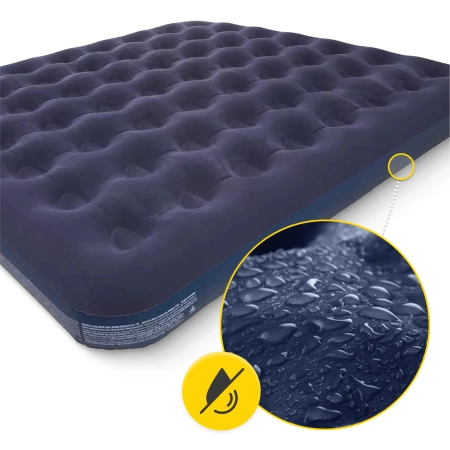 Avenli kétszemélyes felfújható matrac pumpával és párnával, 203 x 183 x 22 cm