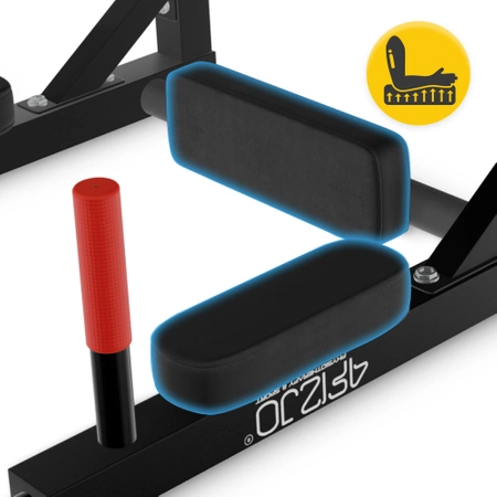 Falra szerelhető, 2 az 1-ben húzódzkodó rúd