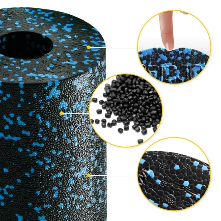 EPP habszivacs masszázshenger, 33 cm, kék